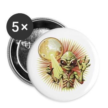 IlluminET38 - Buttons large 2.2'' (5-pack) - white