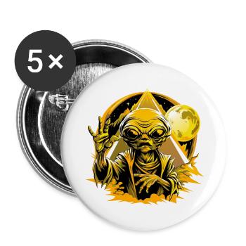 IlluminET79 - Buttons large 2.2'' (5-pack) - white