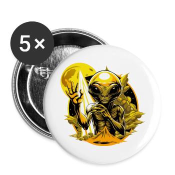 IlluminET64 - Buttons large 2.2'' (5-pack) - white