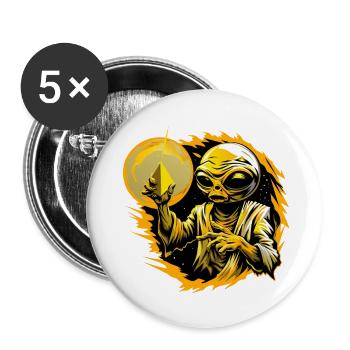 IlluminET71 - Buttons large 2.2'' (5-pack) - white