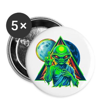 IlluminET133 - Buttons large 2.2'' (5-pack) - white