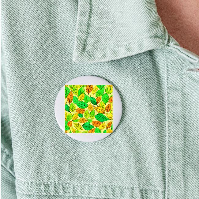 Playful Foliage in Orange & Yellowish Green