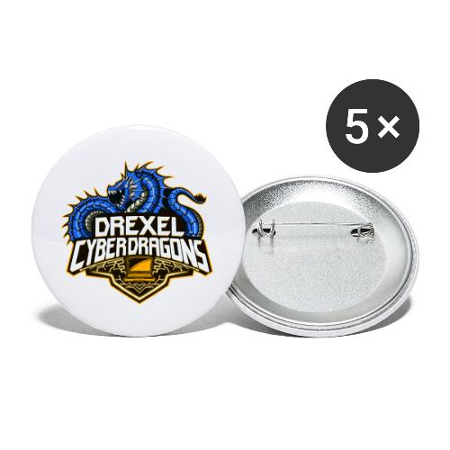 The Dragon - Buttons large 2.2'' (5-pack)