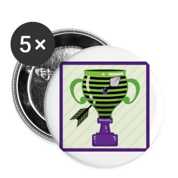Achievement Hunter - Buttons large 2.2'' (5-pack) - white