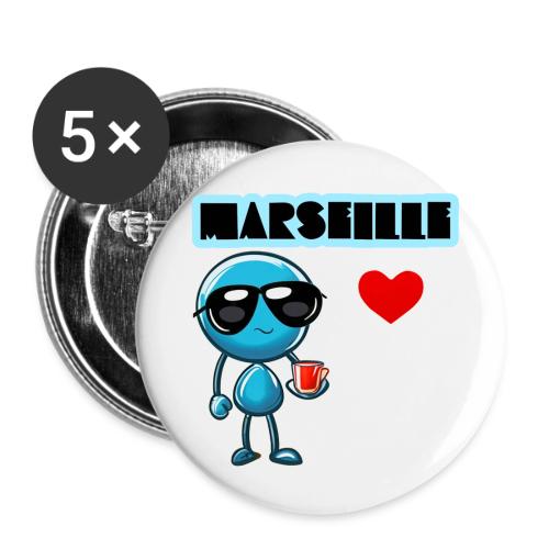 Smoon City_Marseille - Buttons large 2.2'' (5-pack)