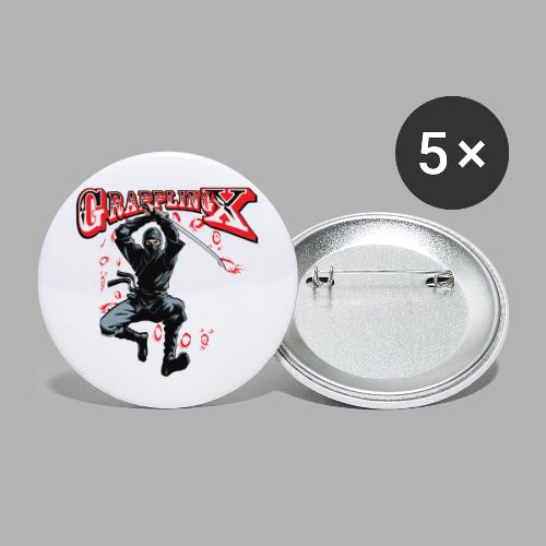 Ninja - Buttons large 2.2'' (5-pack)