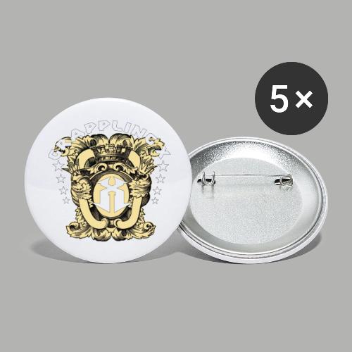 Crown - Buttons large 2.2'' (5-pack)