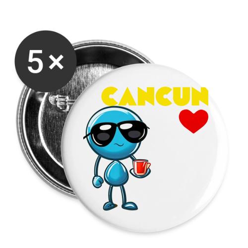 Smoon City_Cancun - Buttons large 2.2'' (5-pack)