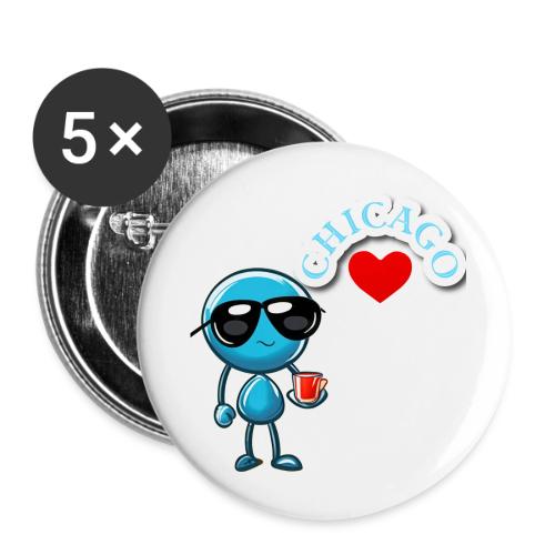 Smoon City_Chicago - Buttons large 2.2'' (5-pack)
