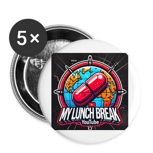 MLB RED PILL - Buttons large 2.2'' (5-pack)