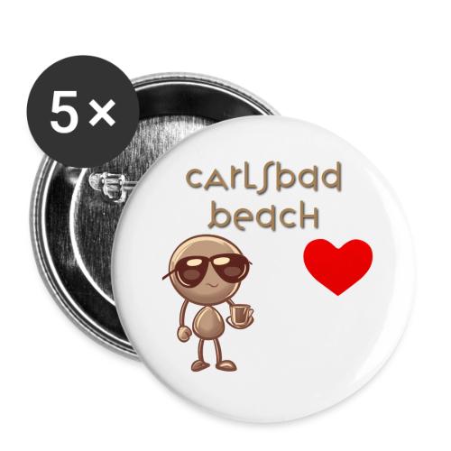 Smoon City_Carlsbad Beach - Buttons large 2.2'' (5-pack)