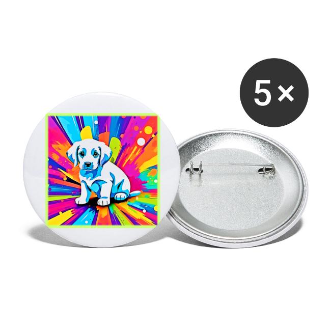 Vibrant Dog Artwork