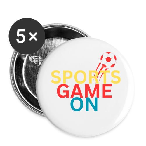 Sports Lover - Buttons large 2.2'' (5-pack)