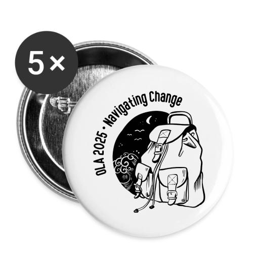 OLA Conf 2025 Backpack - Buttons large 2.2'' (5-pack)