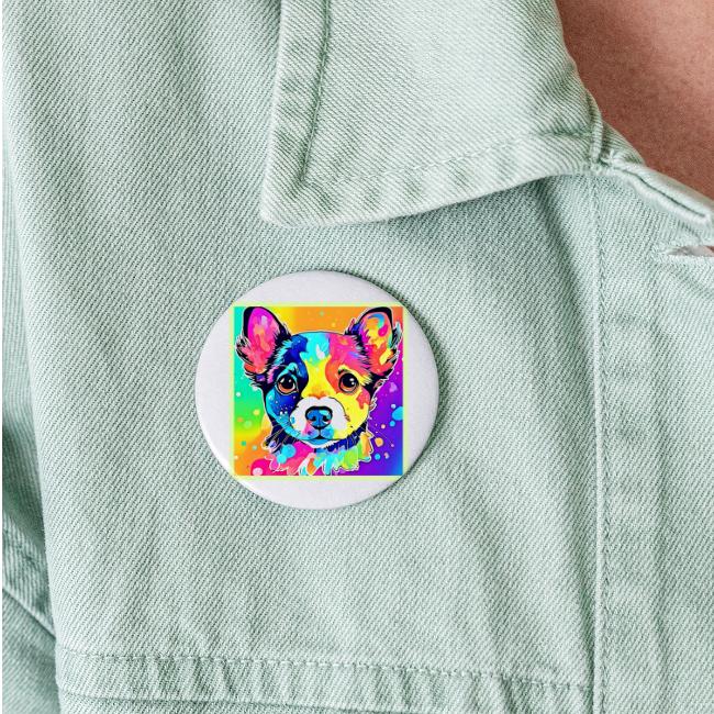 Vivid Puppy Vibes Art Design