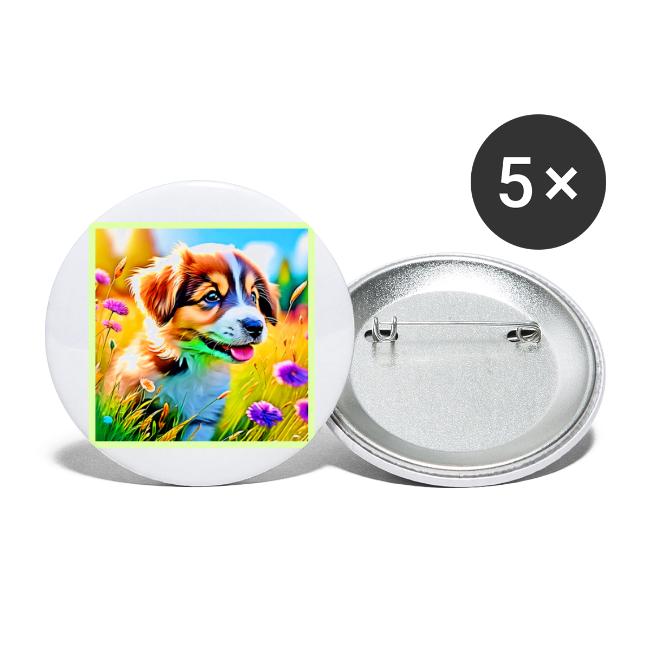 Happy Puppy Meadow Design