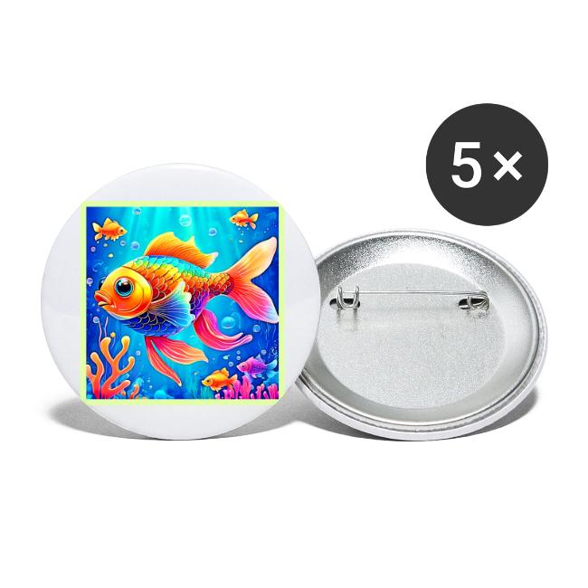Colorful Aquarium Fish Art