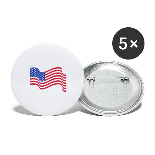 Made in America - Buttons large 2.2'' (5-pack)