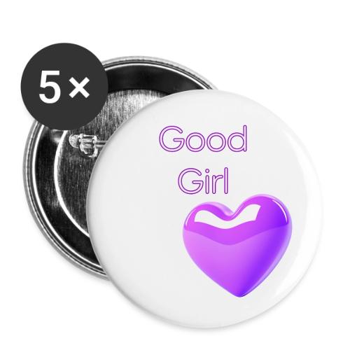 Smoon City_Good Girl - Buttons large 2.2'' (5-pack)