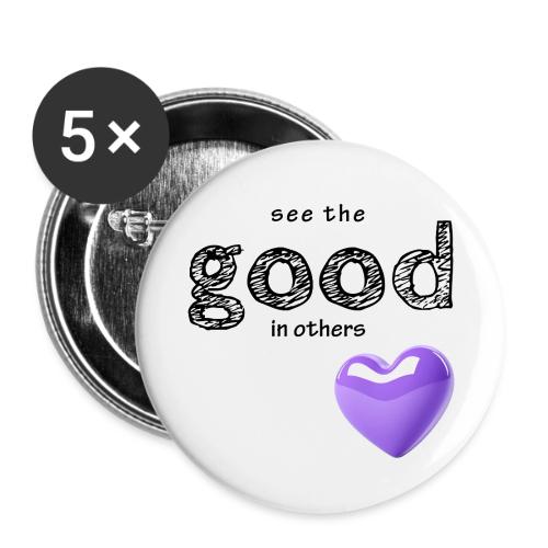 Smoon City_See the Good in Others - Buttons large 2.2'' (5-pack)