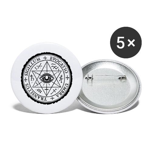 Sigillum Obscura - Buttons large 2.2'' (5-pack)