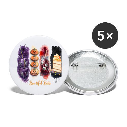 Spooky Cute Halloween Treats Art - Buttons large 2.2'' (5-pack)