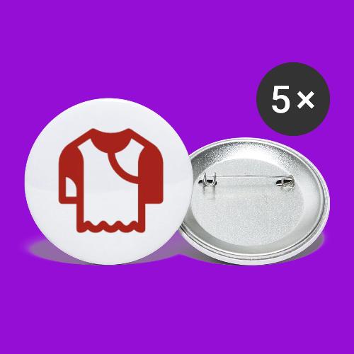 Logo outline - Buttons large 2.2'' (5-pack)