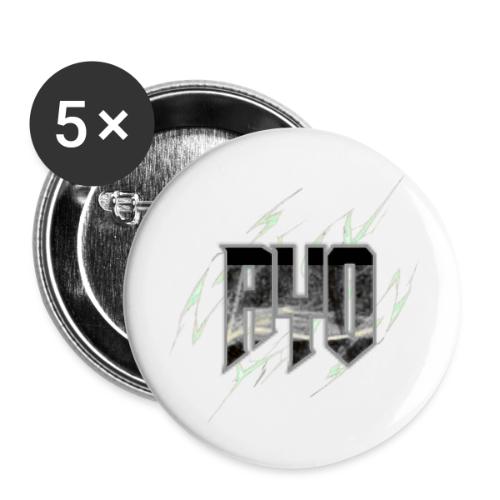 Ayo's Gray - Buttons large 2.2'' (5-pack)