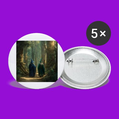 Wizards Walk - Buttons large 2.2'' (5-pack)