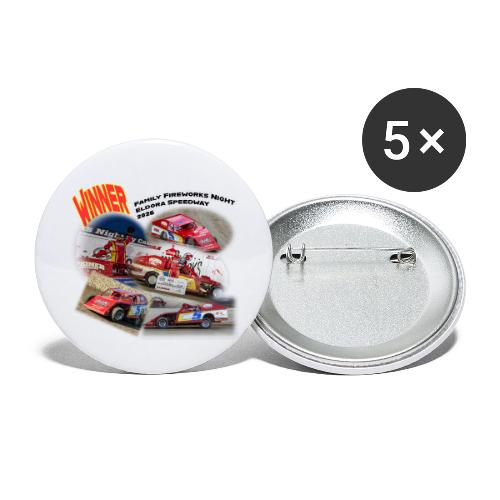 Jonathan Taylor Eldora Speedway FFN#1 Design 2 - Buttons large 2.2'' (5-pack)