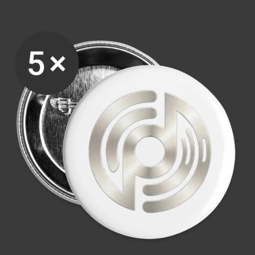 Open Musicians Collective Chrome Logo - Buttons large 2.2'' (5-pack)