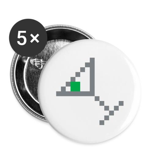 item martini - Buttons large 2.2'' (5-pack)