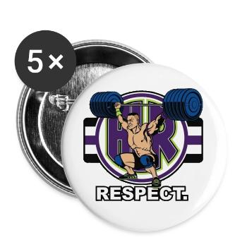 john cena - Buttons large 2.2'' (5-pack) - white