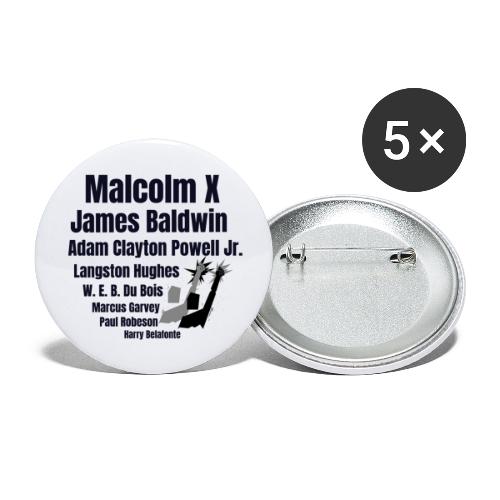 Harlem Luminaries - Buttons large 2.2'' (5-pack)