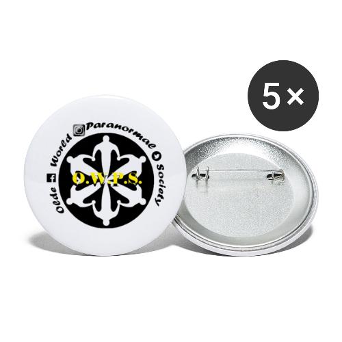 O.W.P.S. Logo - Buttons large 2.2'' (5-pack)