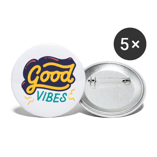 Good Vibes - Buttons large 2.2'' (5-pack)