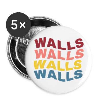 WALLS - Buttons large 2.2'' (5-pack) - white