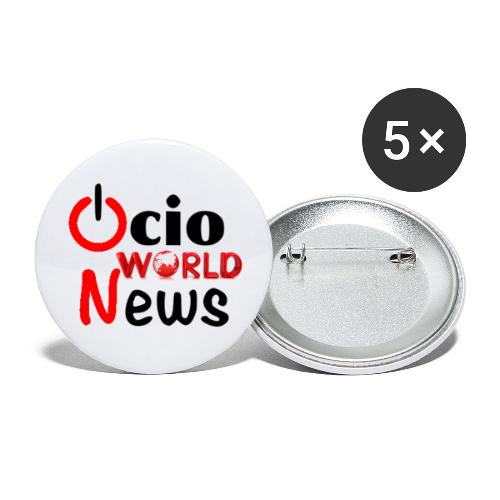 OcioNews World - Buttons large 2.2'' (5-pack)