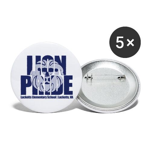 Lion Pride - Buttons large 2.2'' (5-pack)