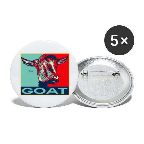 GOAT - Buttons large 2.2'' (5-pack)