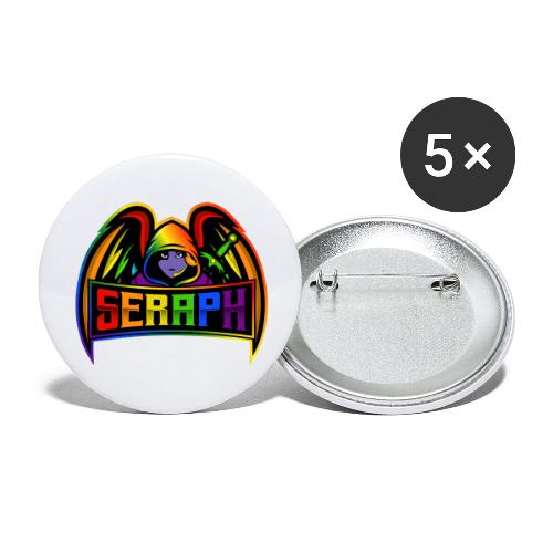 SERAPH PRIDE - Buttons large 2.2'' (5-pack)