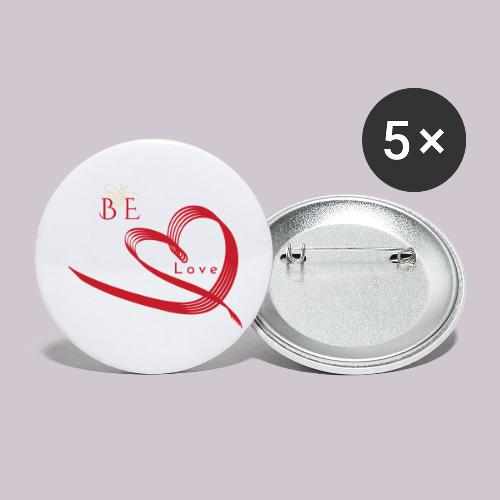 BE LOVE - Buttons large 2.2'' (5-pack)