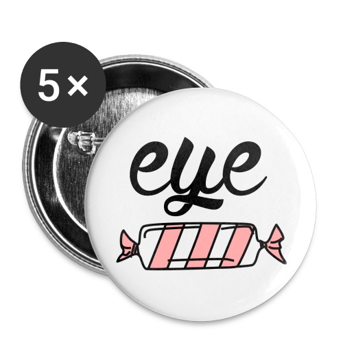 Eye Candy - Buttons large 2.2'' (5-pack)