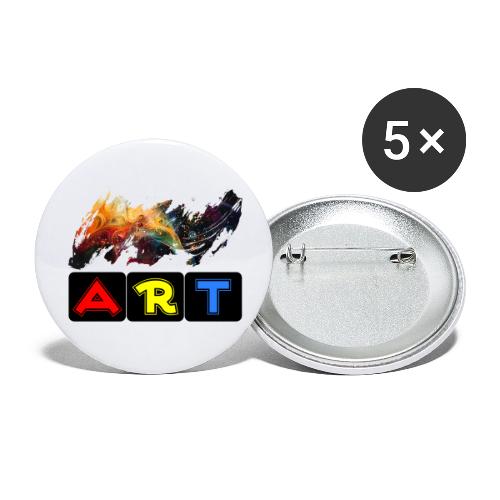 Pulse of Art - Buttons large 2.2'' (5-pack)