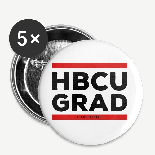 HBCU GRAD - Buttons large 2.2'' (5-pack)