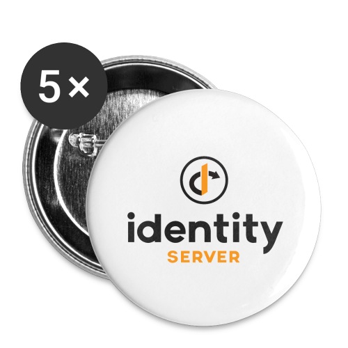 Idenity Server Mug - Buttons large 2.2'' (5-pack)