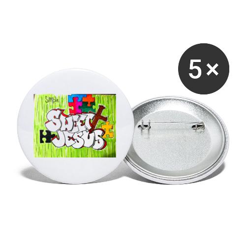 Sweet Jesus - Buttons large 2.2'' (5-pack)