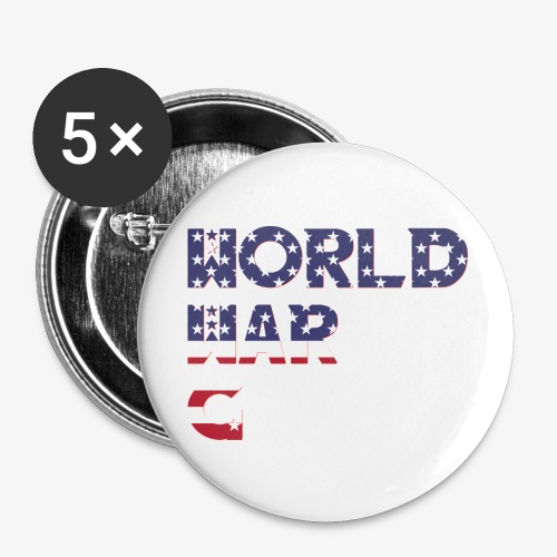 World War Murica - Buttons large 2.2'' (5-pack)
