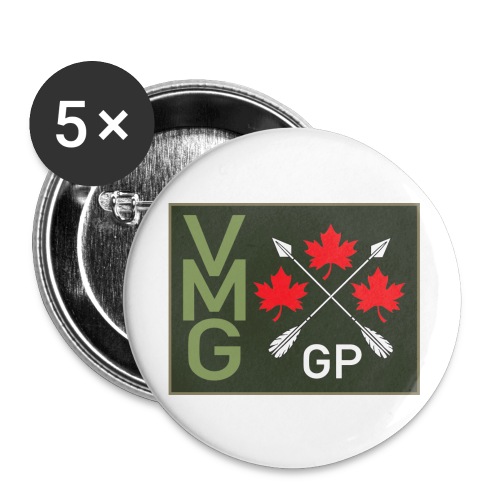 VMG Logo Square - Buttons large 2.2'' (5-pack)
