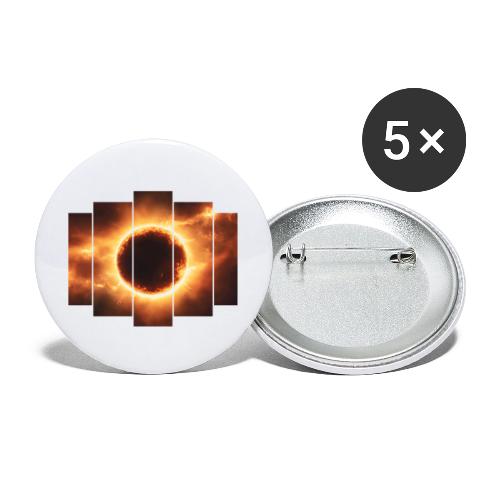 Eclipse Beyond Worlds - Buttons large 2.2'' (5-pack)